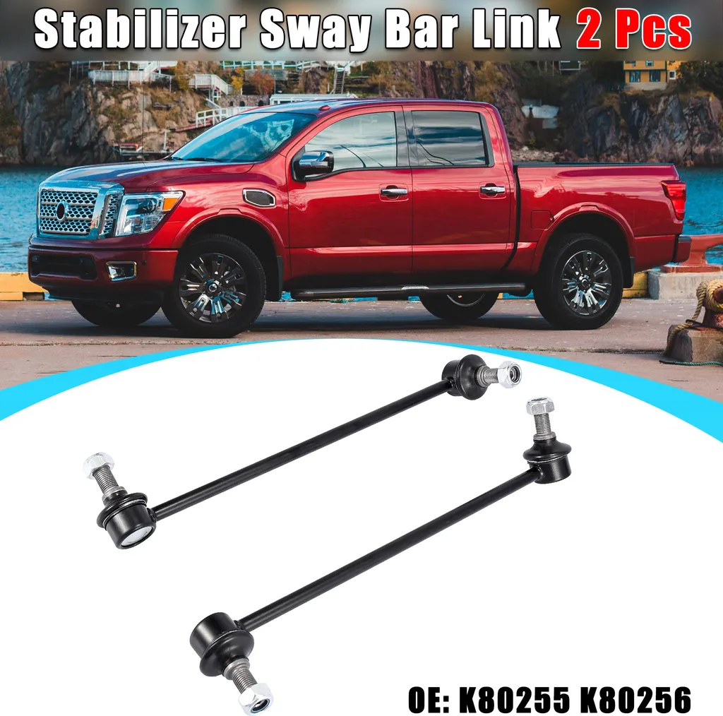 Paire de liens de suspension avant pour barre stabilisatrice K80255