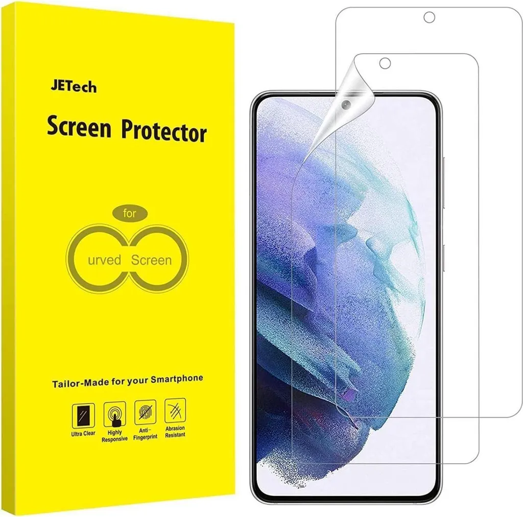 Film Protection Samsung Galaxy S21 6,2 Pouces HD Flexible TPU Lot de 2