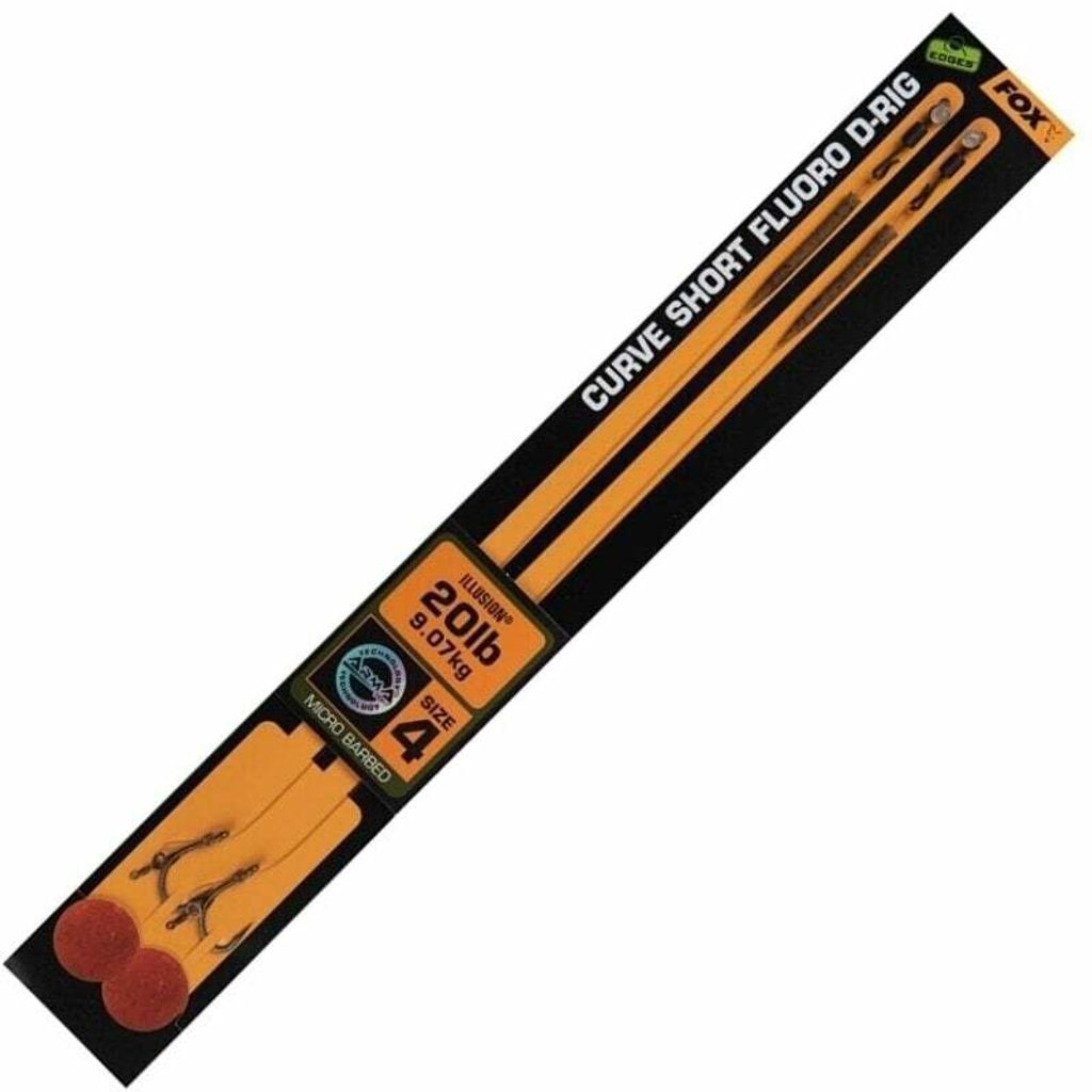 Fox Fishing Edges Curve Short Fluoro D-Rig Illusion # 4 Produktbild 