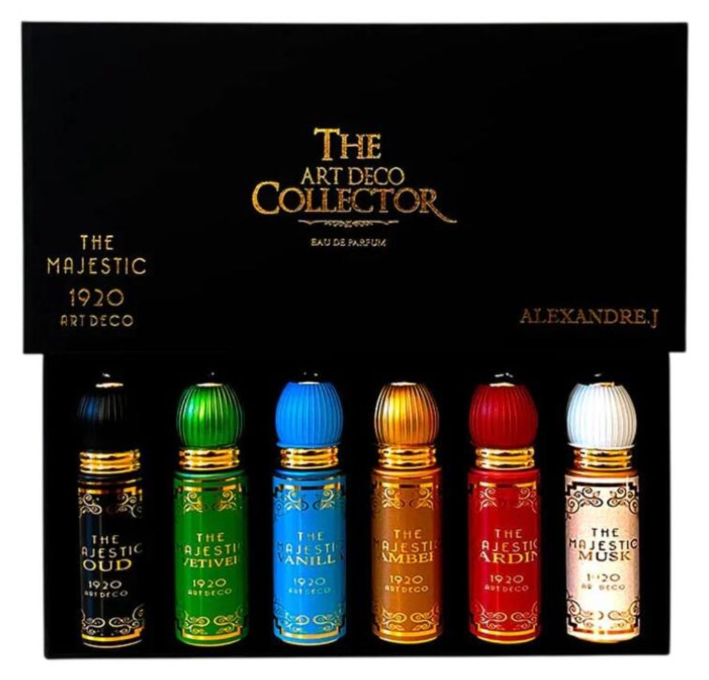 Alexandre J, The Majestic Collection, eDP, Unisex, 6 Stück, Produktbild 