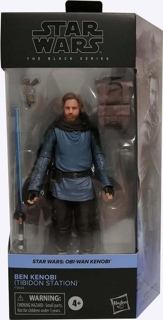 Figurine articulée Ben Kenobi Star Wars Black Series 15 cm avec sabre