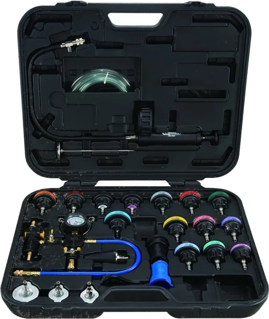 Solution fuite liquide refroidissement : Coffret KS TOOLS 150.1930 25 pcs - 5