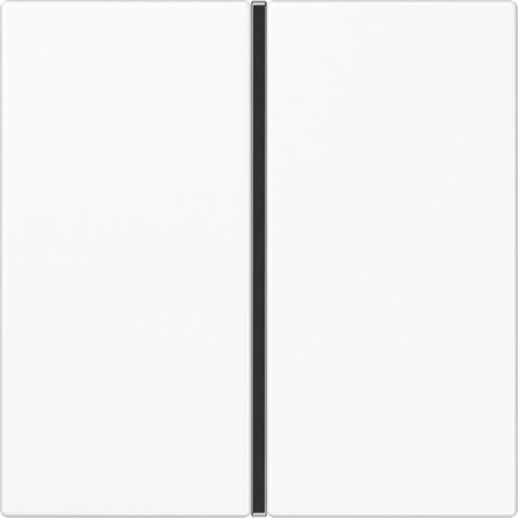 Jeu de touches simple Jung LS 401 TSA WW pour F40 Blanc Alpin