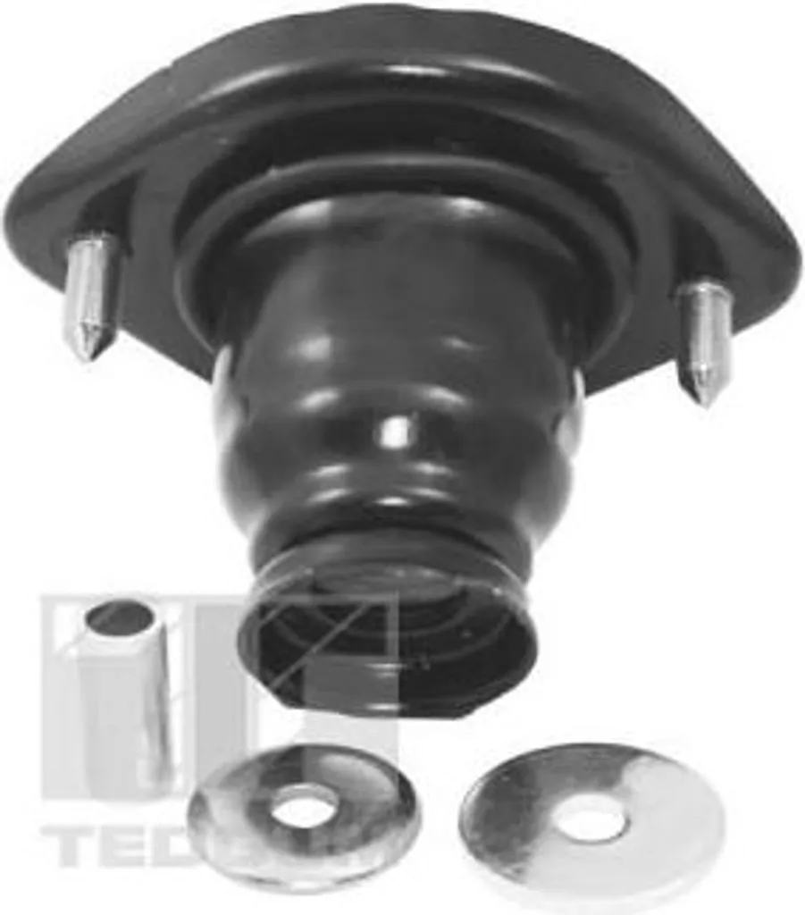 Support de suspension TEDGUM TED81455 en caoutchouc renforcé noir