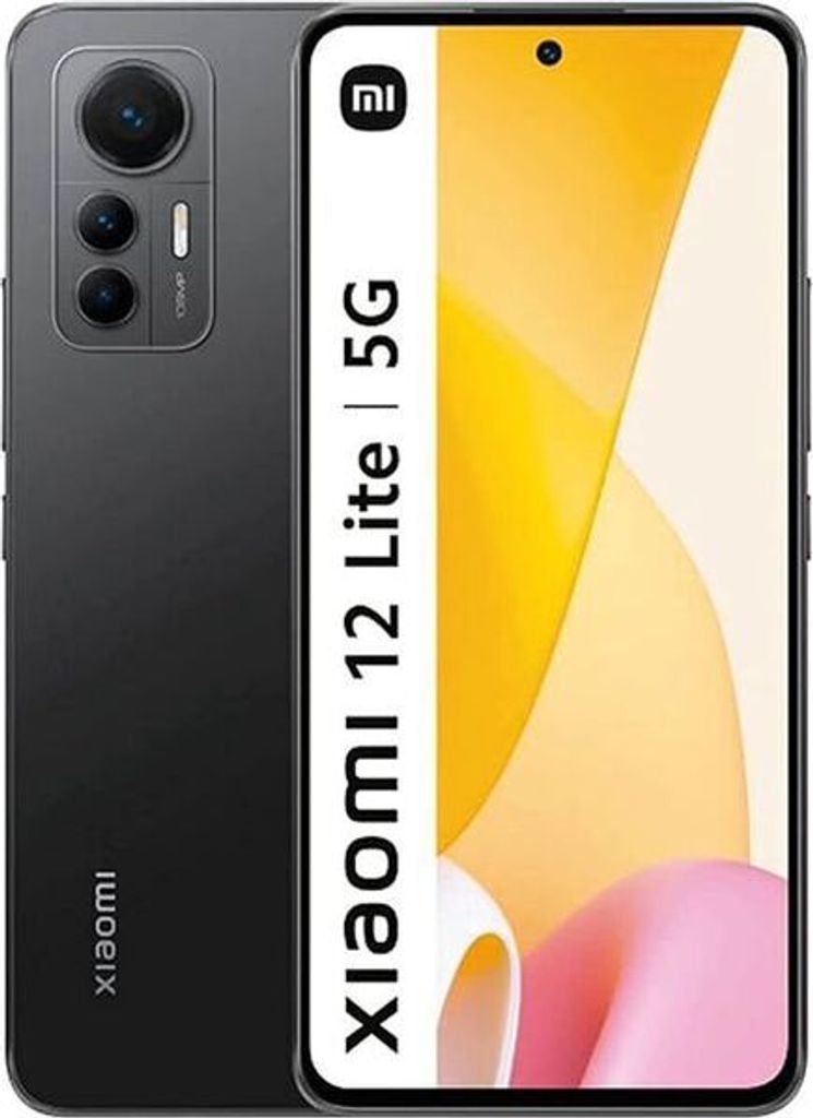 Xiaomi 12 Lite 5G Dual Sim 8GB RAM 256GB black Produktbild 