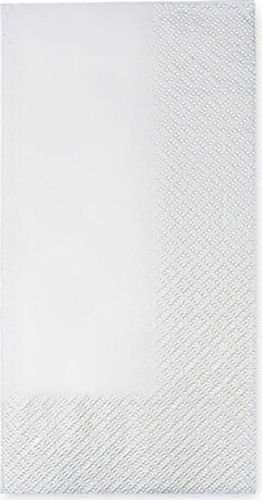 250x Servietten 40 x 40 cm 1/8 -Falz 2-lagig weiß