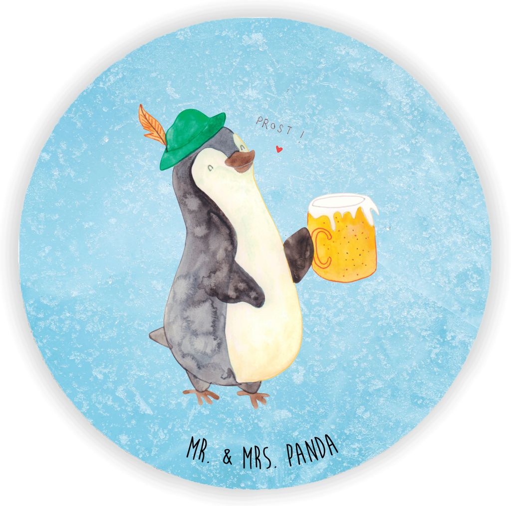 Mr. & Mrs. Panda magnet Pinguin Bier - Eisblau - Geschenk, Beschwippst, Feierabend, für pinwand, , kühlschrank, fotos, Kühlschrankmagnet, haftma...