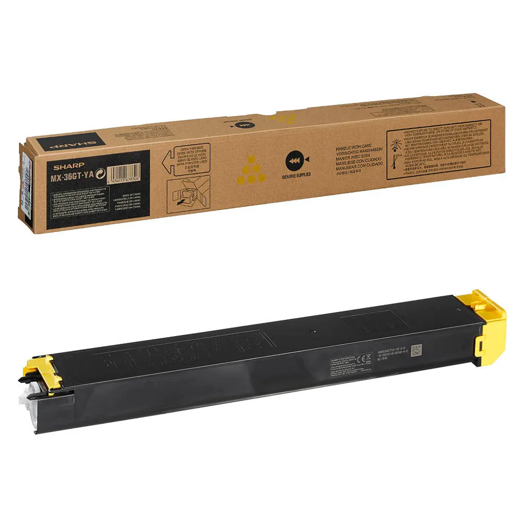 Sharp MX36GTYA Toner Jaune Haute Capacité et Performance d'Impression - 13