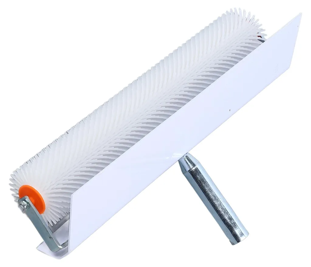 Rouleau débulleur de 500 mm avec picots de 21 mm pour ragréage - 2