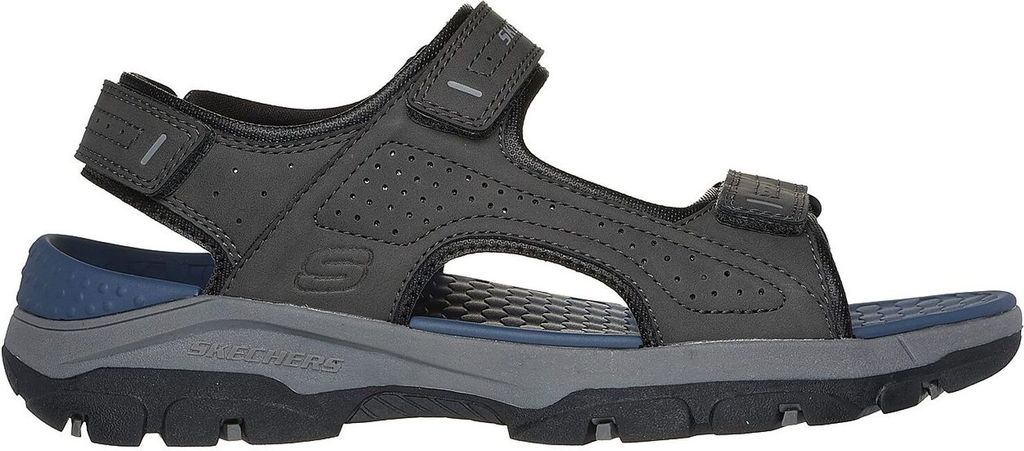 Skechers Tresmen-Garo Herren Sandalen Pantoletten Leder 204105-CHAR