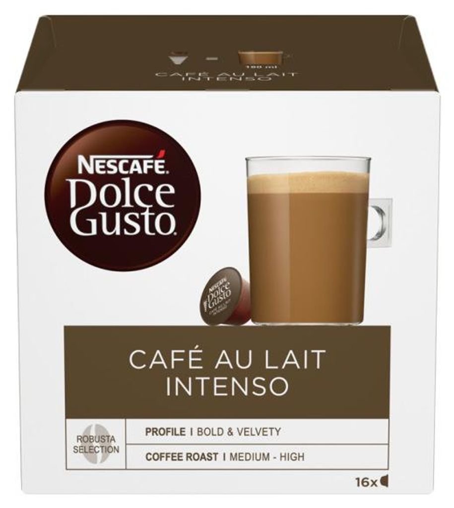 Nescafé Dolce Gusto Café au lait Intenso, káva, latte, Obrázok produktu 