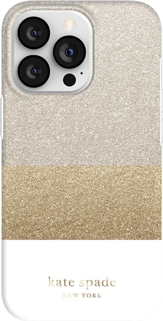 Accessoire iPhone 13 Pro Kate Spade Coque Magsafe Or pour le Soir