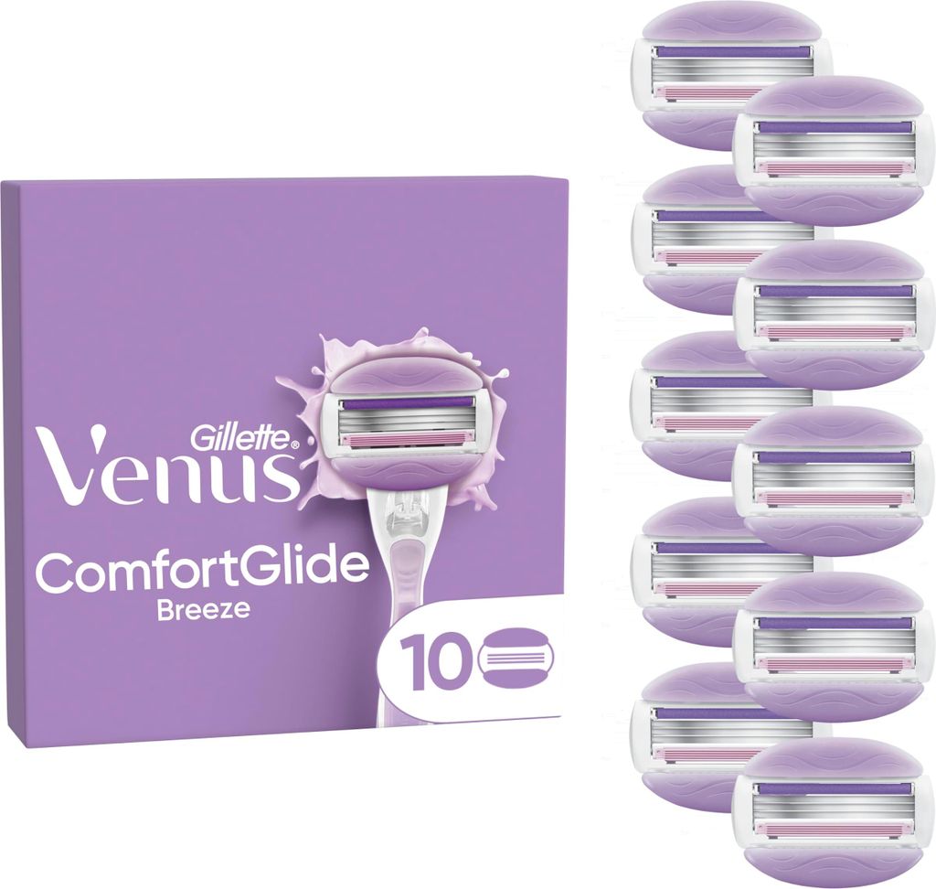 Gillette Venus Comfortglide Breeze paquet de 10 recharges Image du produit 