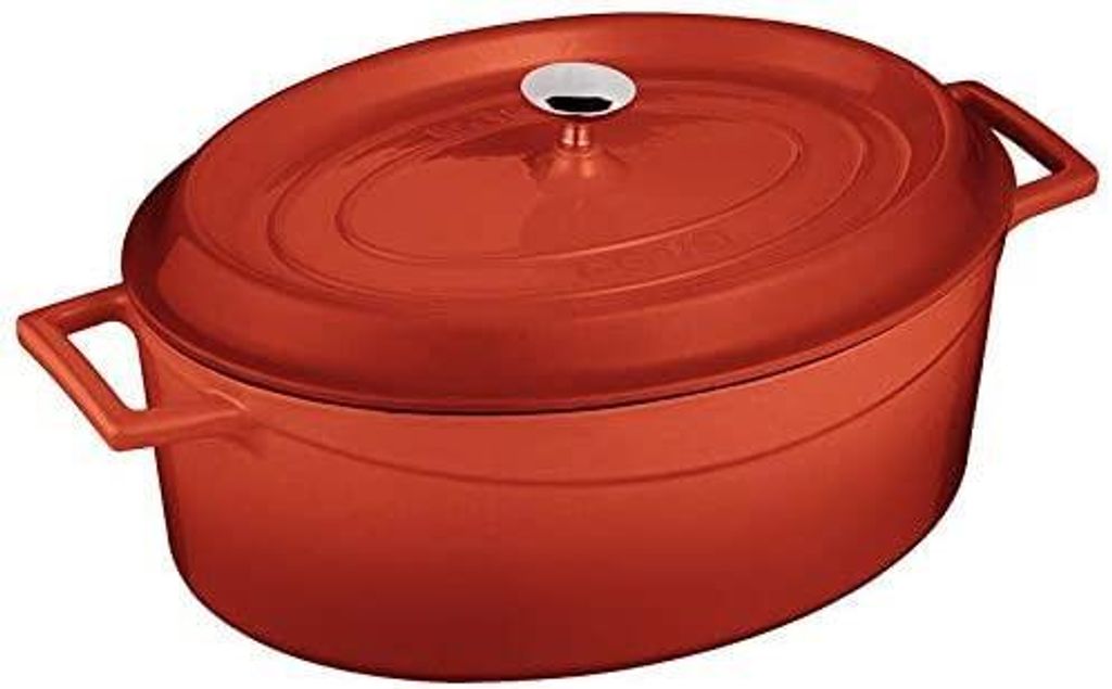 Sambonet Ghisa Smaltata Gusseisen rot Kasserolle oval29 mD 44202R29