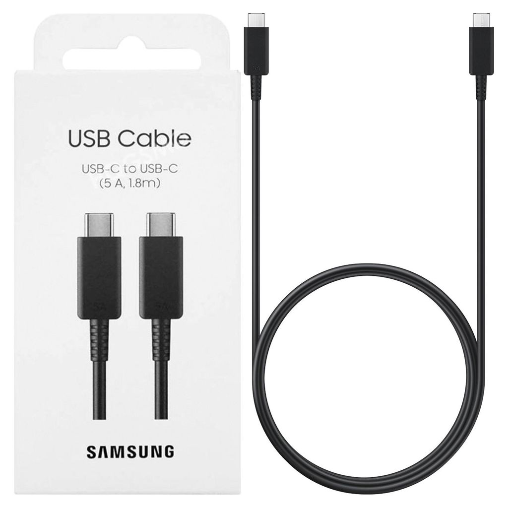 Samsung EP-DX510JBEGEU, 1,8 m, USB C, USB C, Černá Obrázek produktu 