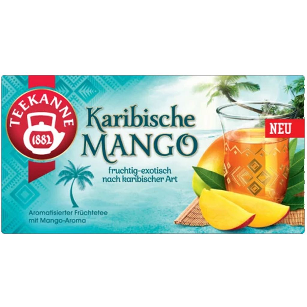 Teiera Caribbean Mango tè alla frutta esotica con 20 Immagine del prodotto 