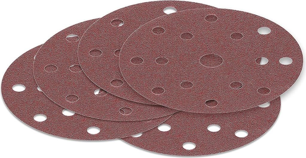 50 Stück Exzenter-Schleifscheiben 150 Mm, 6-Loch, Korn 180 – Für Holz, Lack, Hohe Schleifleistung