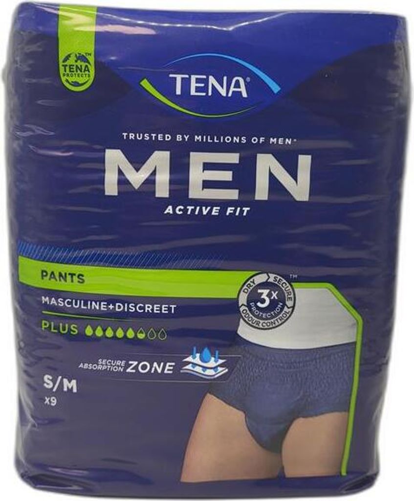 Tena Men pants plus S/M 9er Pack Produktbild 