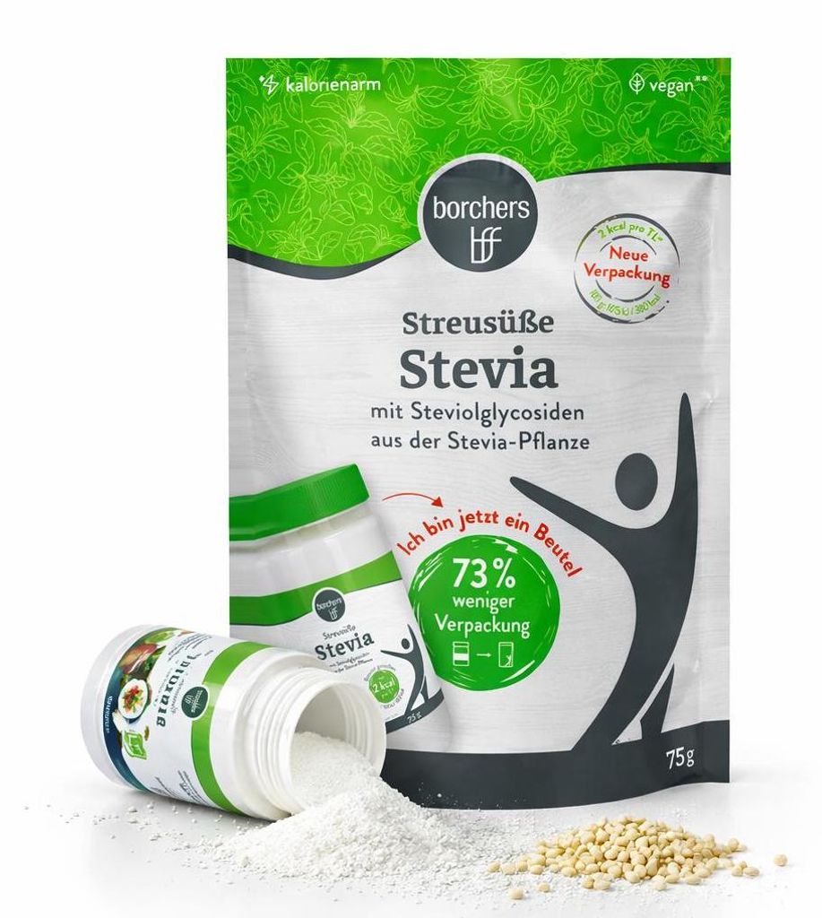 borchers Stevia Streusüße - Alternative zu Zucker, Produktbild 