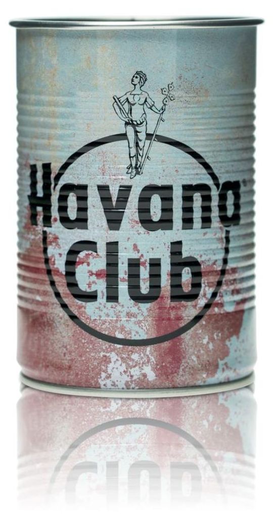 Havana Club Blechdose 0,35l Snackdose Longdrinkbecher Produktbild 