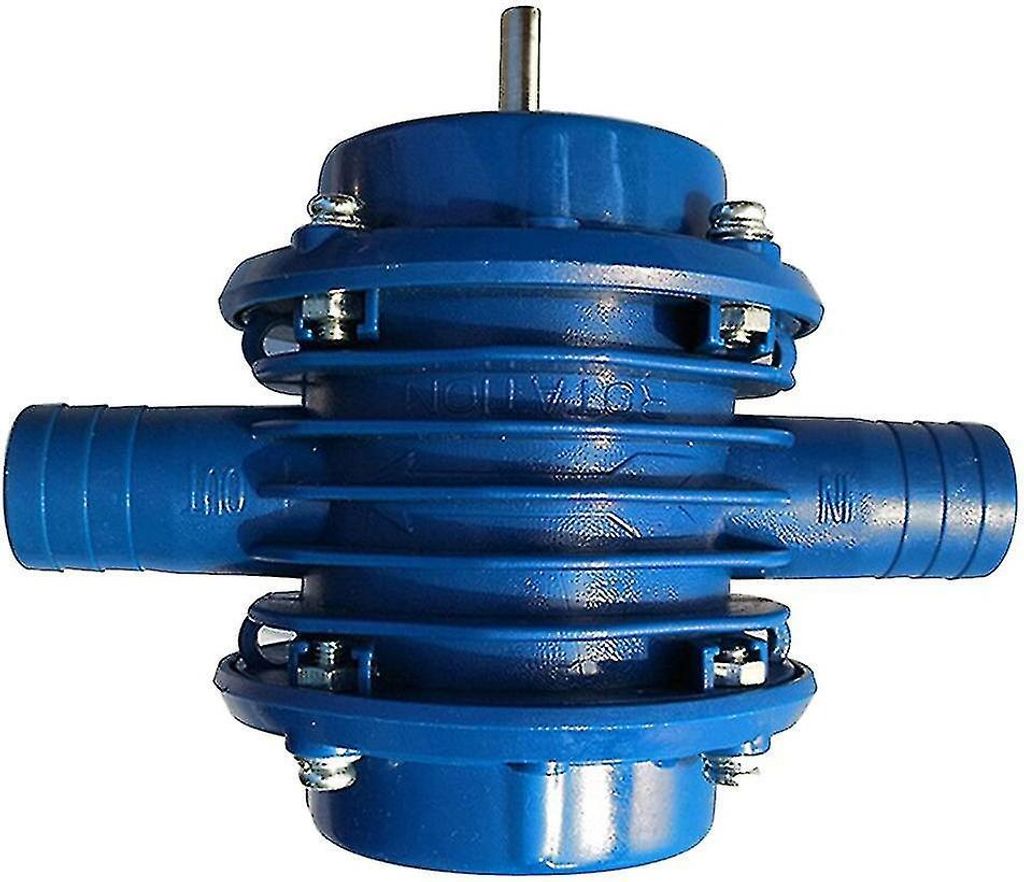 Tragbare Wasserpumpe, selbstansaugende Gleichstrom-Kreiselpumpe für elektrische Bohrmaschinen, 1 Stück, blau