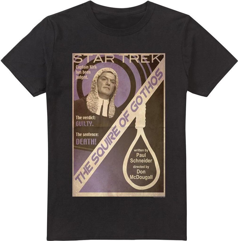 Star Trek - "The Original Series Episode 17" T-Shirt für Herren TV13826 (3XL) (Schwarz)