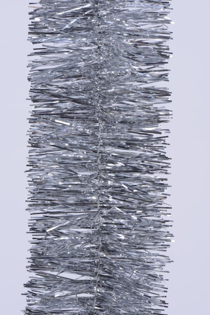 Ghirlanda di orpelli argento 270 cm Immagine del prodotto 