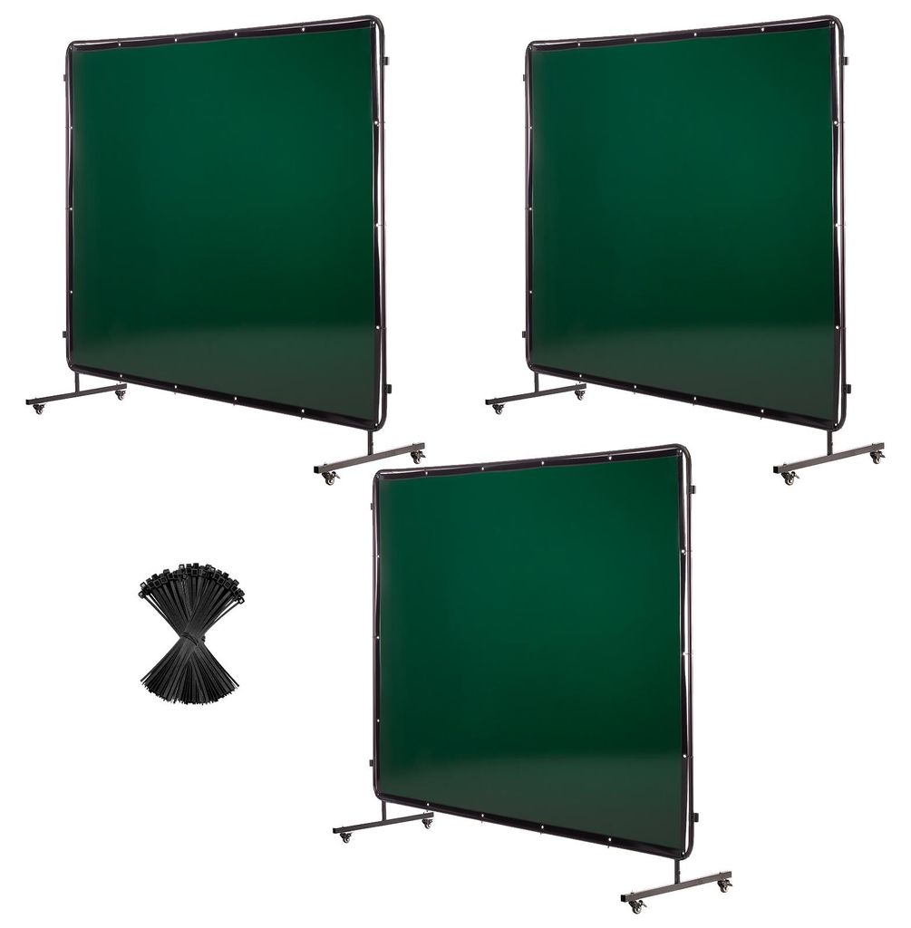 SucceBuy zvarová clona s rámom, 3-dielna, 1740 x 2340 mm, Obrázok produktu 