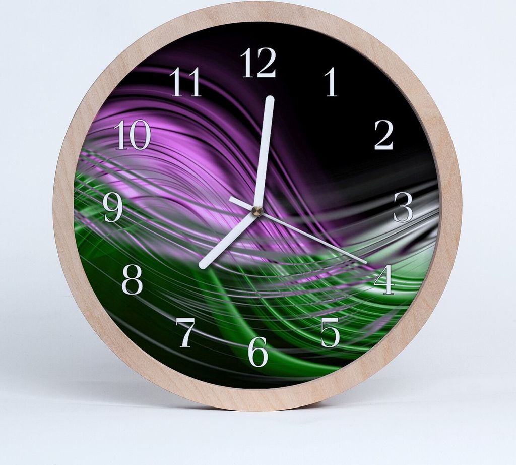 Holzuhr 20fi cm wanduhr - Kunst Abstrakte Kunst