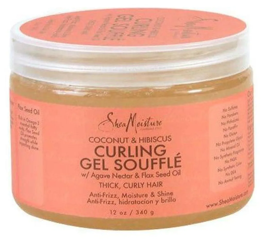 Gel Soufflé boucles anti-cheveux secs Coco et Hibiscus 340g soin nutri