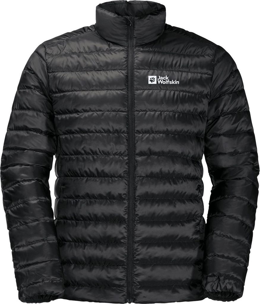 Kurtka puchowa Jack Wolfskin Pack&Go Down Jacket Black - Zdjęcie produktu 