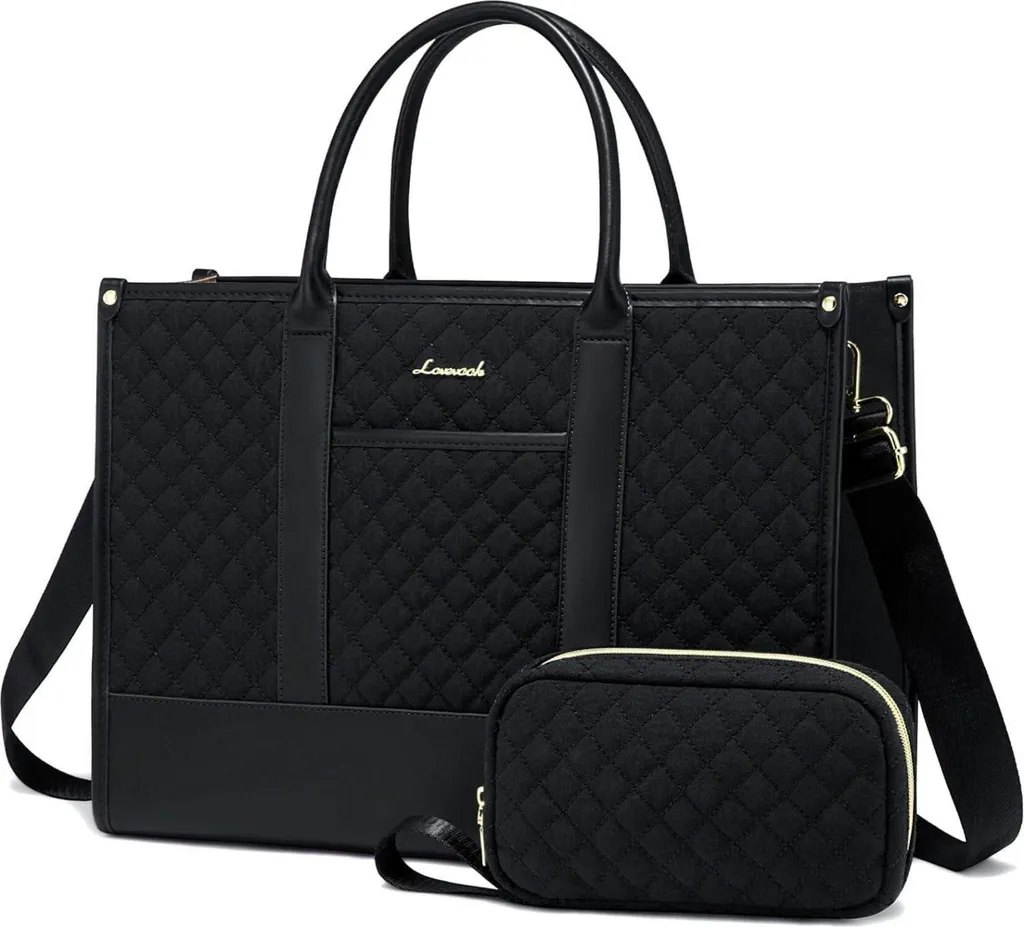 Grand Sac à main Ordinateur portable 15,6 pouces Imperméable pour Femme