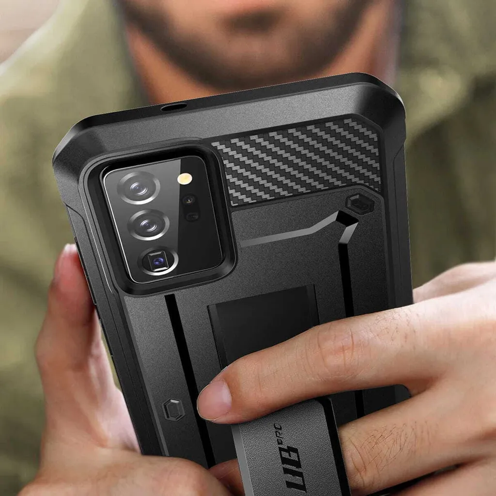 Supcase Unicorn Beetle Pro Galaxy Note 20 Ultra Coque Noire Robuste - 16