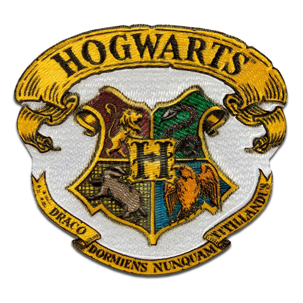 Harry Potter Wappen HOGWARTS Aufnäher Patch *BLITZVERSAND & NEU*