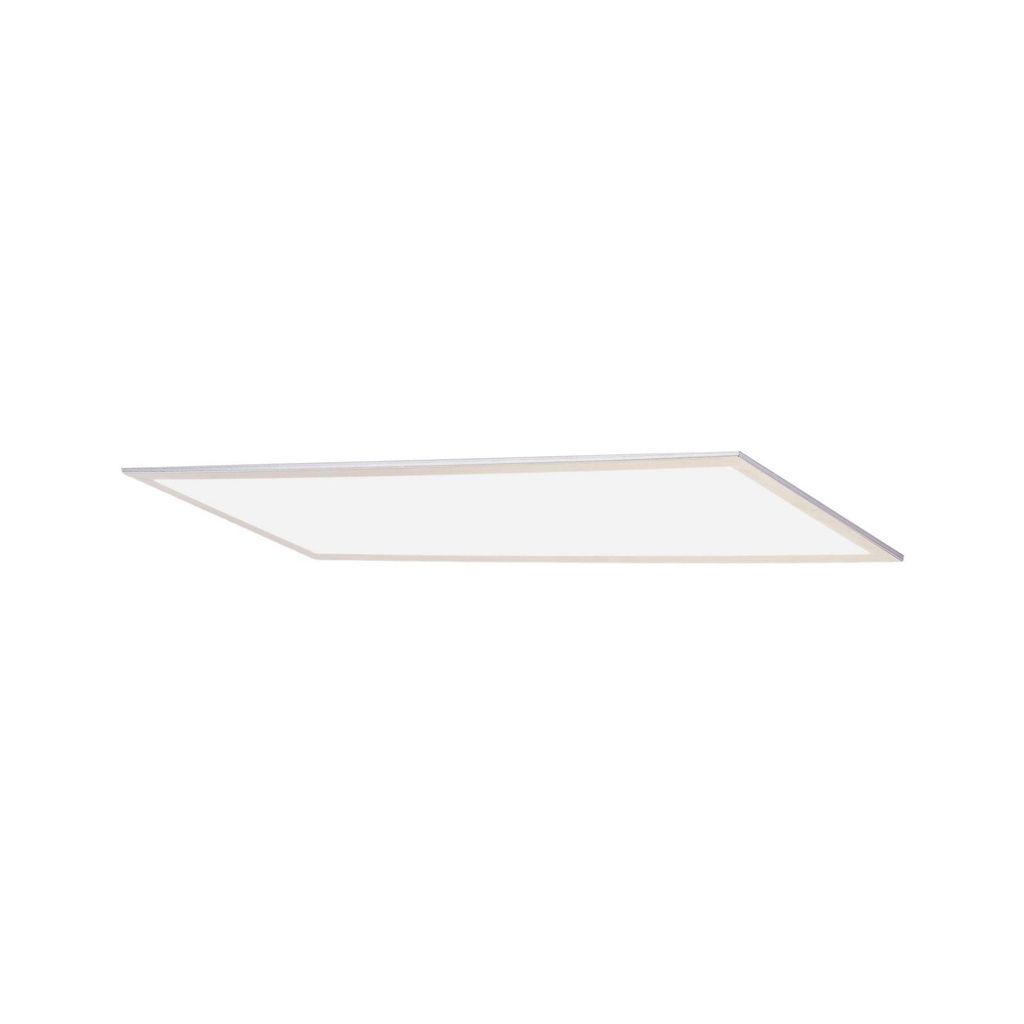 Lindby LED-Panel Livel, 4000K, 120cm x 30cm, silber, Metall