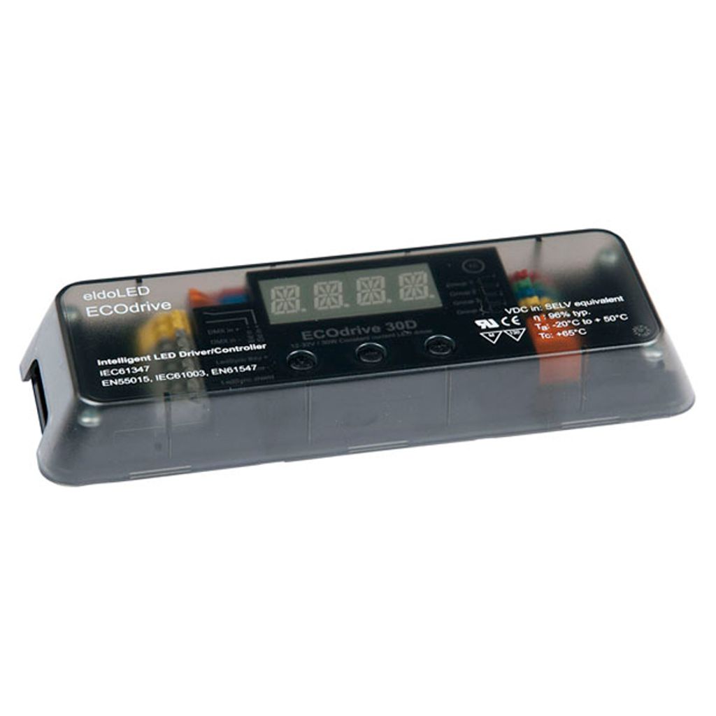 EldoLED ECOdrive DC 30 W Konstantstrom-RGB(W)-LED-Treiber/Controller