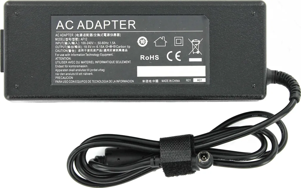 Adattatore Sony 120W Laptop e TV | Alimentatore 19.5V 6.15A