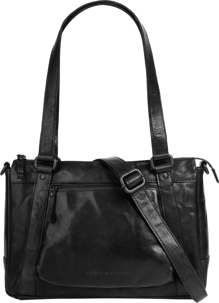 Spikes & Sparrow Handtasche Damen 021727 schwarz