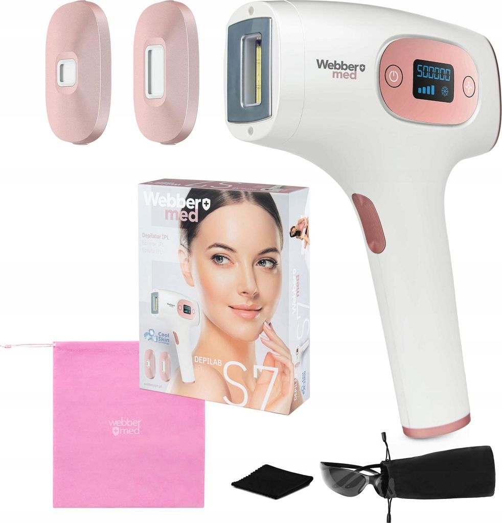 IPL-epilator WEBBER S7 (met lasertechnologie) Productafbeelding 