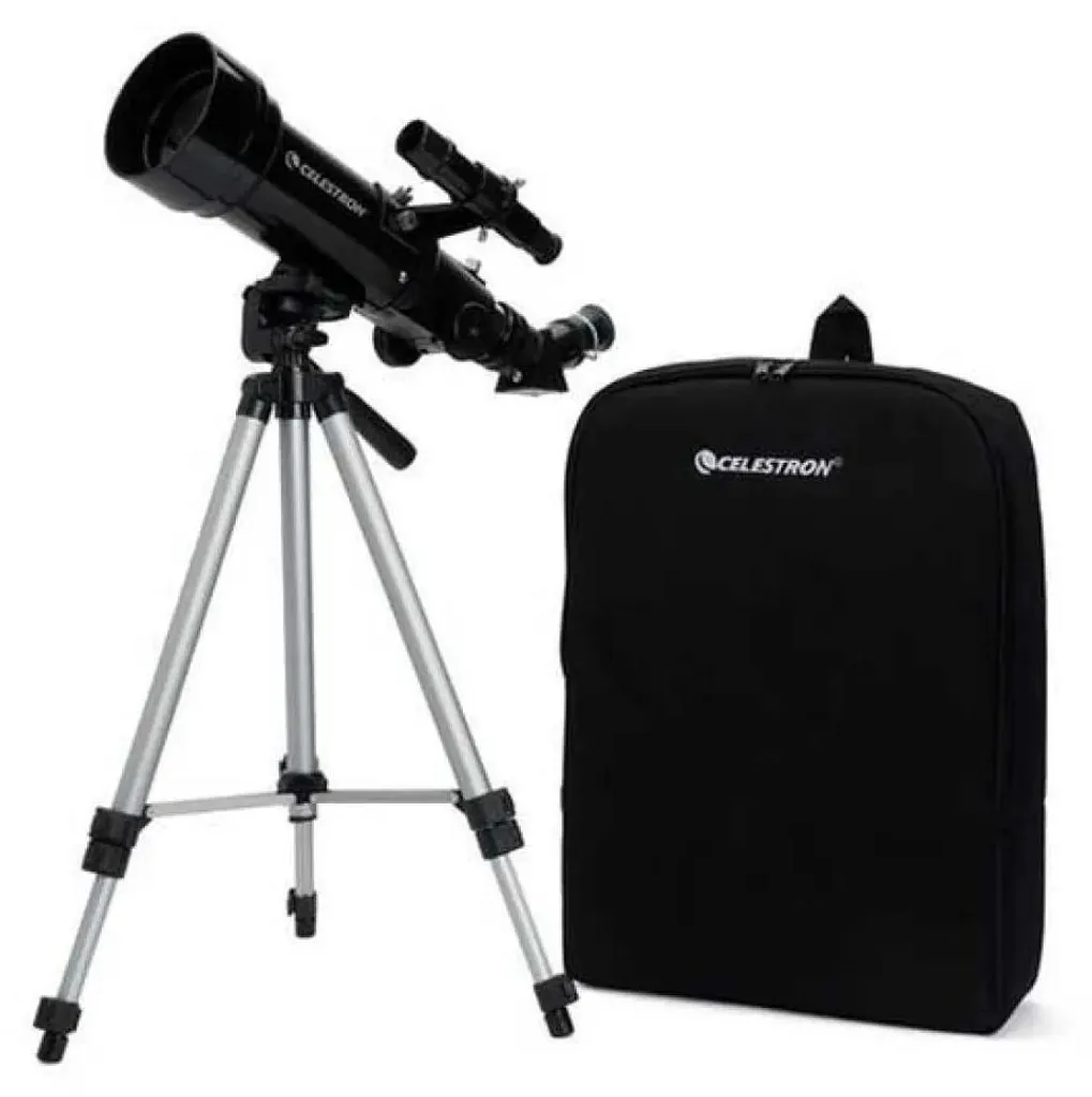 Télescope 70mm Haute Clarté Celestron Travel Scope avec Trépied Réglable