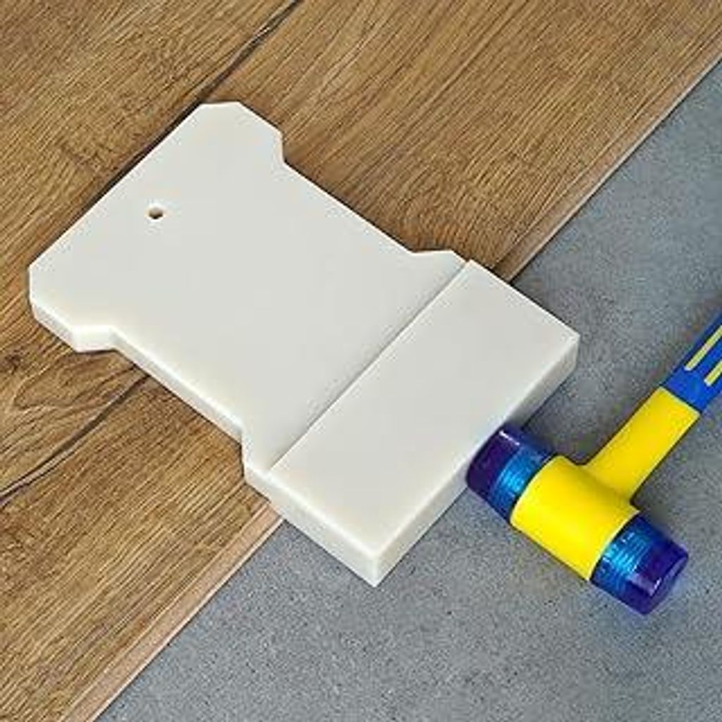 AI Gear Gewindeklotz für Laminatboden-Installation, Holzbearbeitungswerkzeug aus Kunststoff