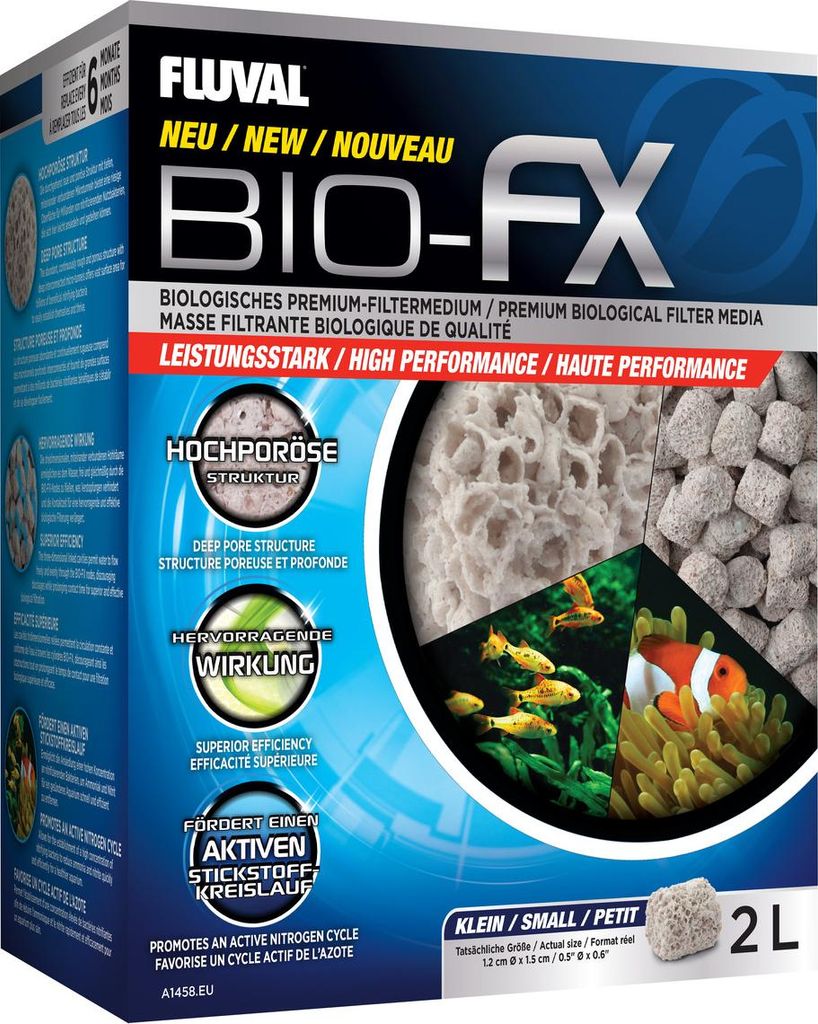 Fluval FX biologisches Keramik-Filtermedium 2 l mit effizienter Porenstruktur