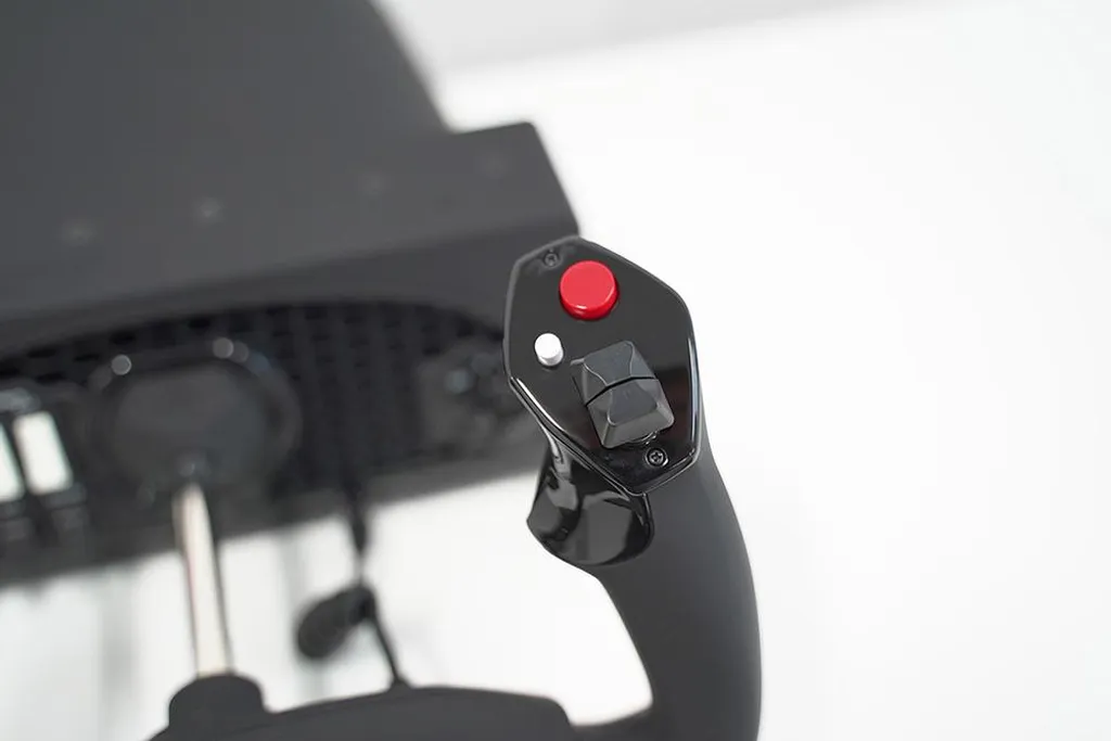 Joug de simulation Honeycomb Alpha Flight Controls avec panneau switch - 22