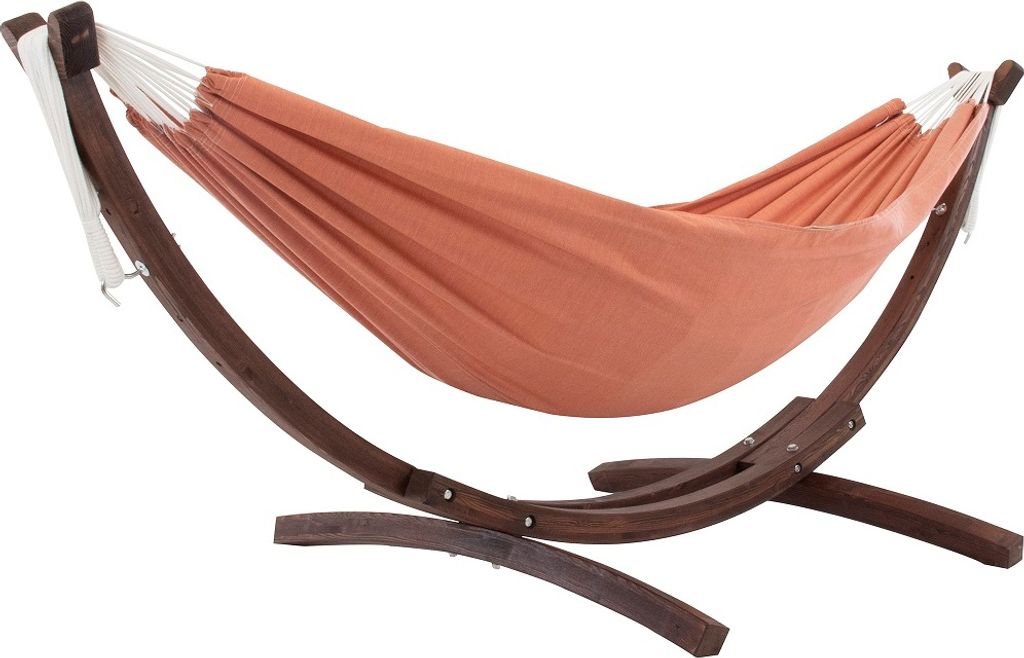 Sunbrella Doppelhängematte mit Gestell Hängematte Vivere C8SPSN Coral