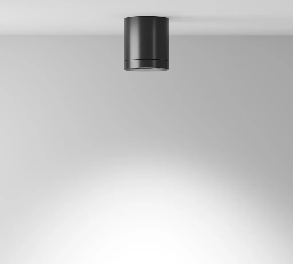 Plafonnier Noir Maytoni TUBE GX53 : Solution pour Plafond sans Encastré - 4