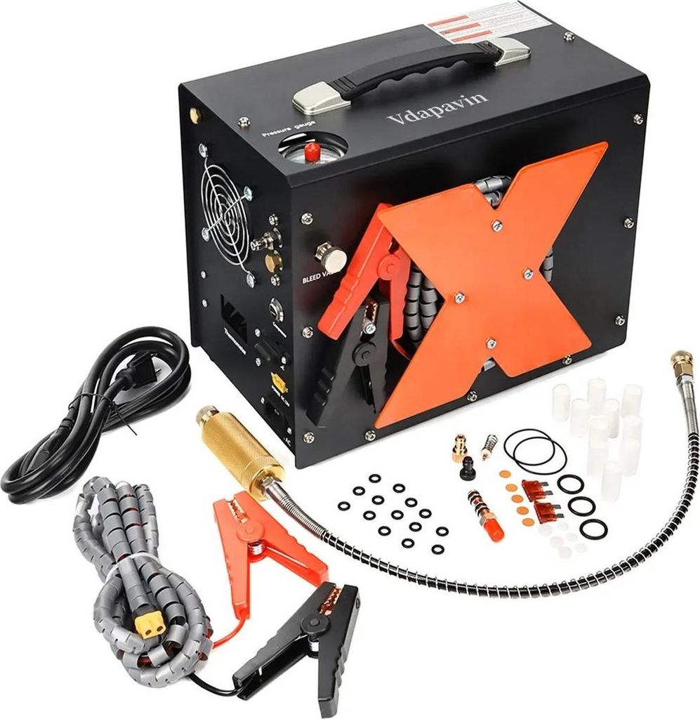 Hochdruck Luftkompressor - Elektrisch Mehrstufig Zentrifugal - 220V EU‐Stecker -