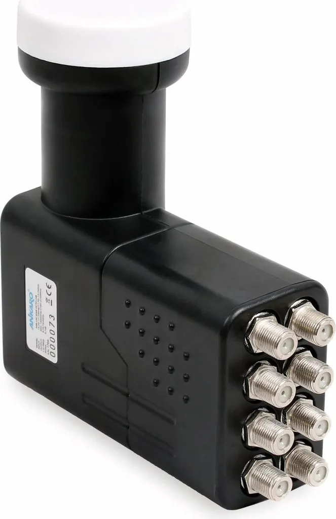 Réception satellite 8 postes avec le LNB Octo Ankaro LNC 8008 LTE et 4K - 4