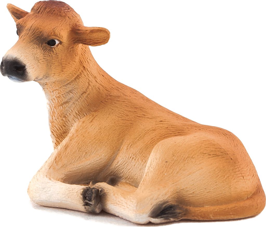 Mojo 387144 Animal Planet Jersey-Kalb liegend ca. 6 x 3 x 3,5 cm