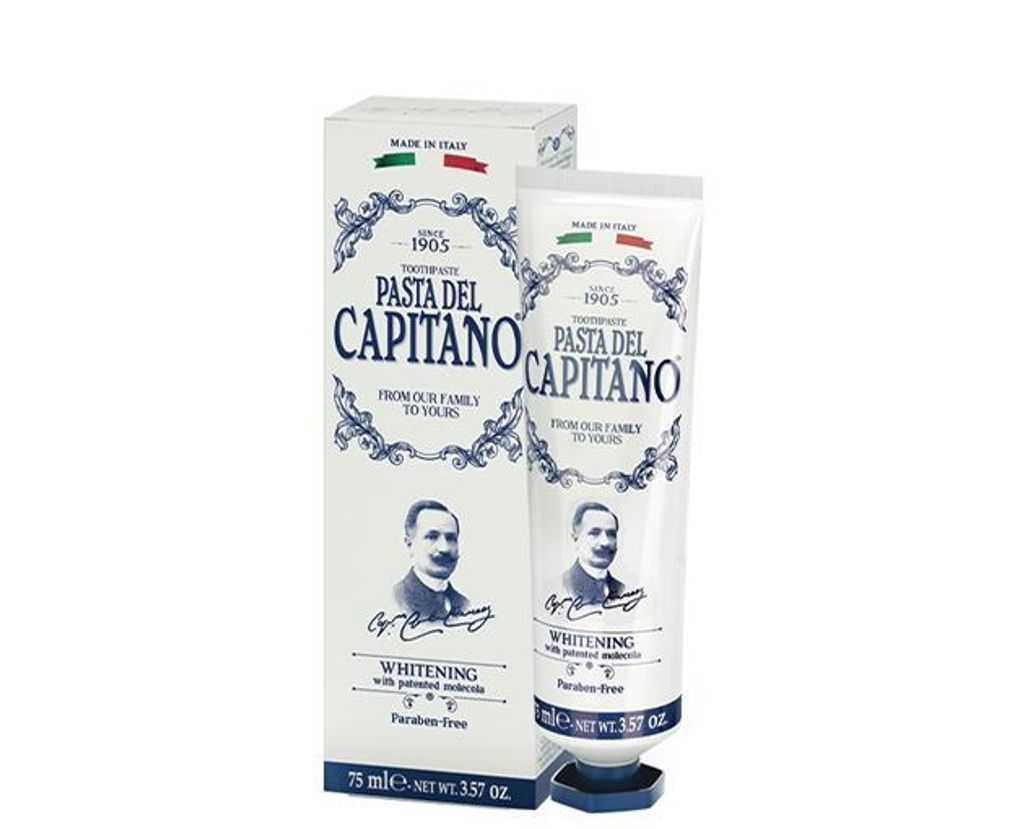Pasta del Capitano 1905 Whitening Toothpaste 75ml Produktbild 