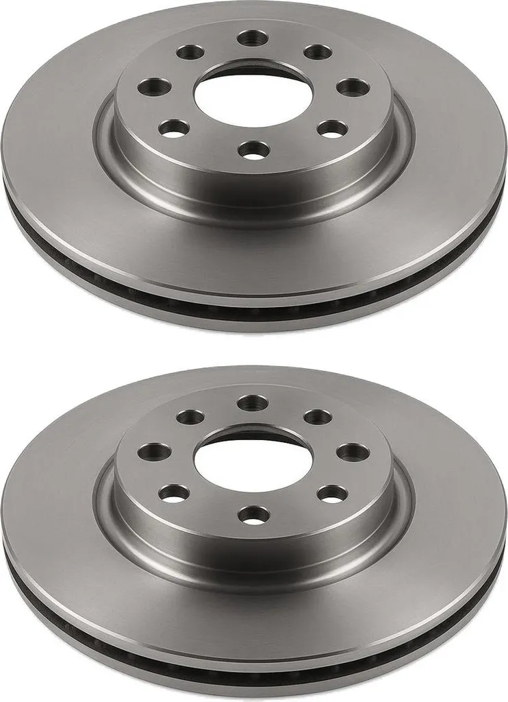 Jeu de Disques de Frein Arrière Ventilés Valeo 22mm pour Alfa Romeo 159